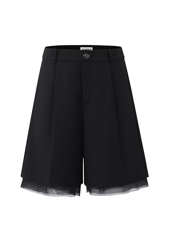 Midnight Tailored Shorts Set
