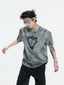 Hand-Painted Gradient Shoulder Tee