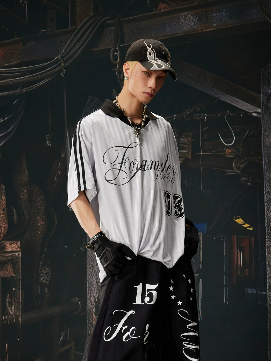 Contrast Jersey Street Tee