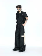 【26s Apr.】Napoleonic Double-Breasted Tee & Cross Pants