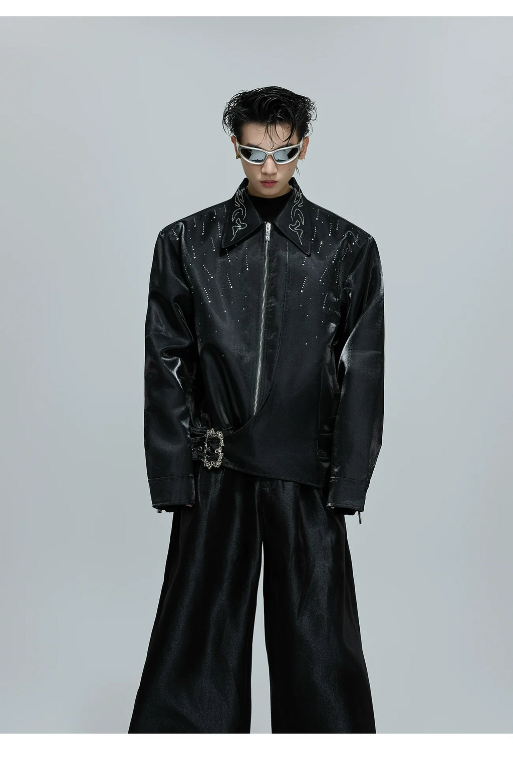 【25s Oct.】Stars* Matte Rhinestone Shiny Jacket