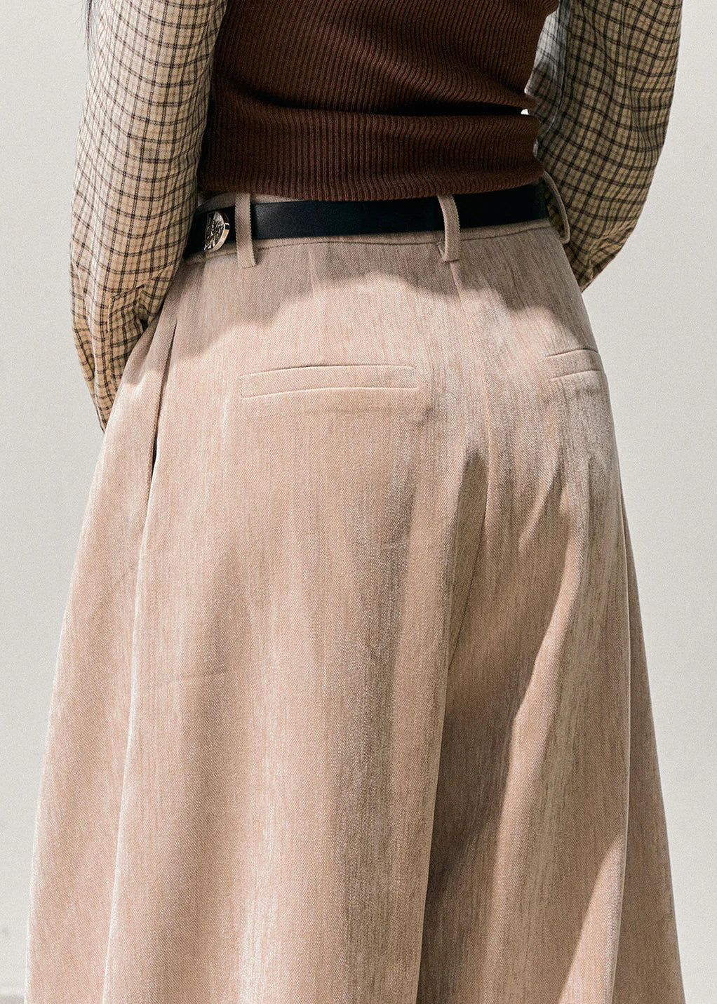 Twilight Drift Plush Wide-Leg Pants