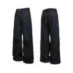 【26s Jan.】Hand-Stitched 14.5oz Raw Denim Knee-Panel Jeans