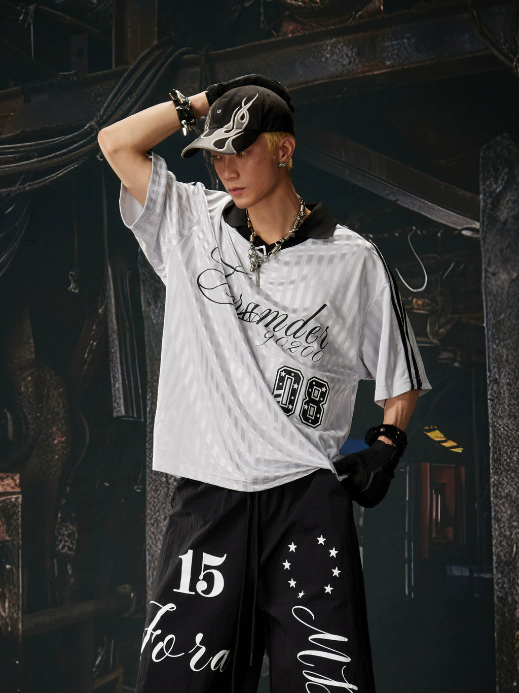 Contrast Jersey Street Tee