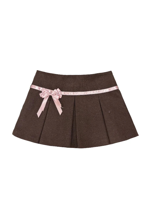 Mocha Logic Skirt Set