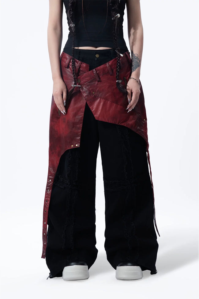 【26s Mar.】Vintage Dirty Wash Wide Denim Hover Image