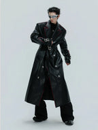 【25s Nov.】Heavy Deconstructed Crocodile Leather Coat