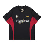 Vintage Embroidered V-Neck Jersey Tee