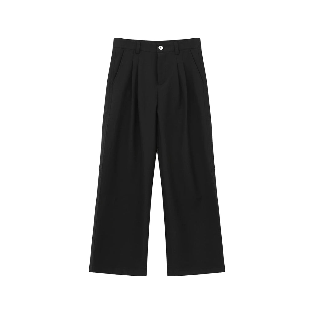 【26s Jan.】Sculpted Panel Straight-Leg Tailored Trousers