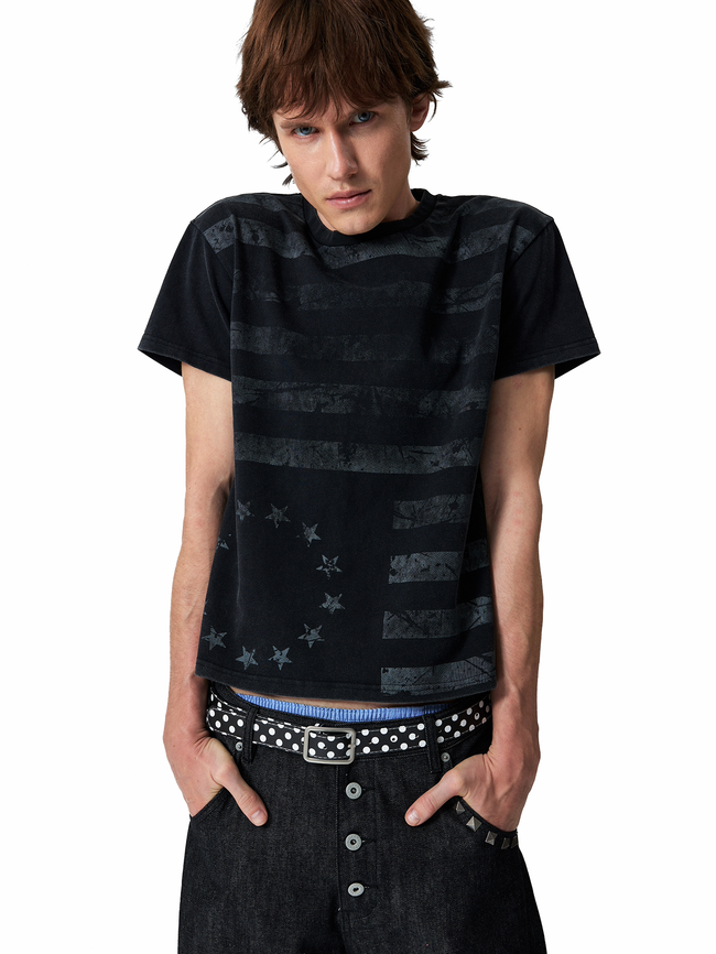 Vintage Flag Washed Street Tee Hover Image