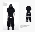 【25s Jun.】Dark Pioneer Lace-Up Short Sleeve Jacket