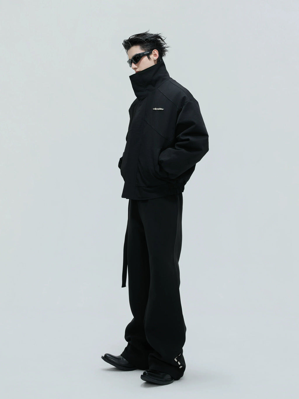 【25s Nov.】Washed Striped Thickened Cotton Coat