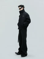 【25s Nov.】Washed Striped Thickened Cotton Coat