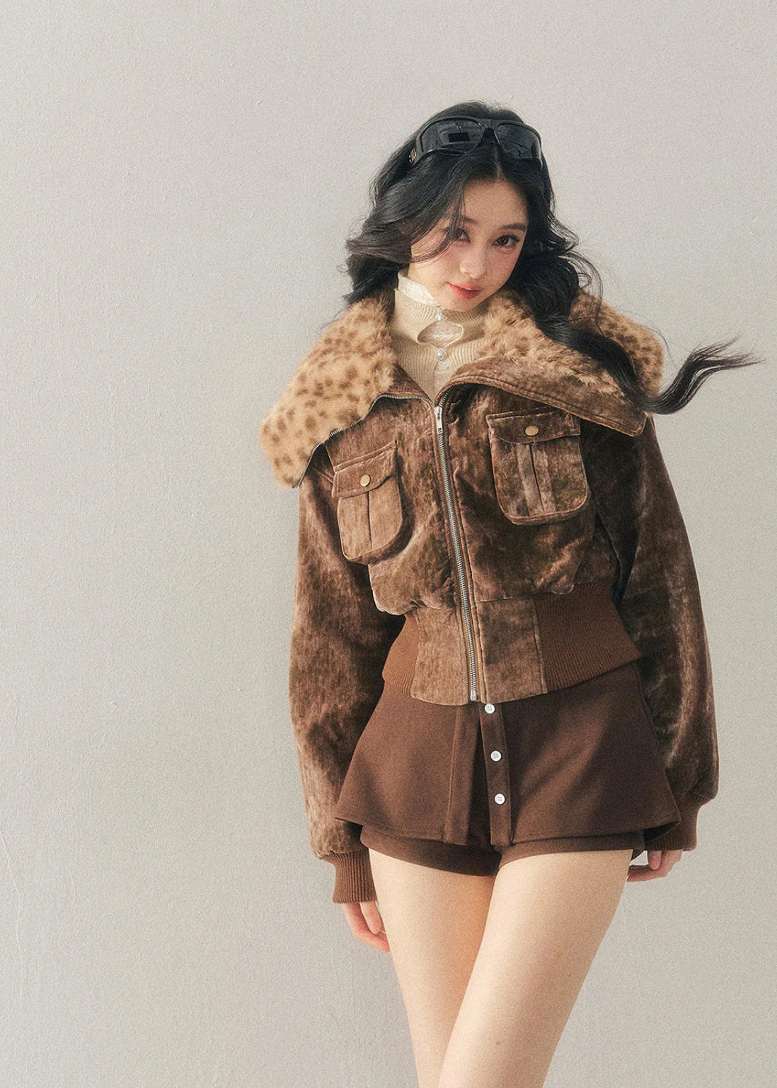Virtual Focus Leopard Jacket