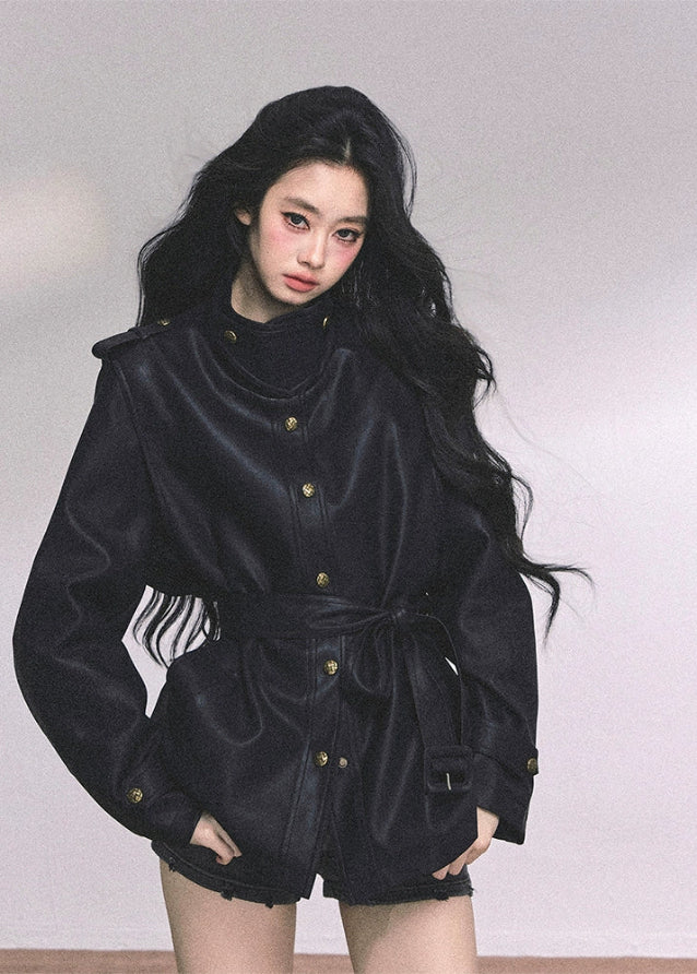 Time Difference Luxe PU Jacket