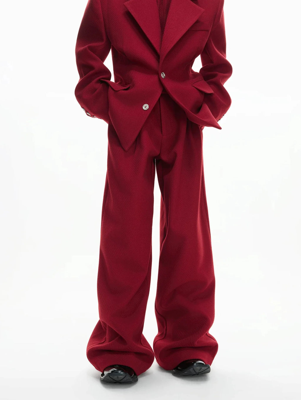 【26s Feb.】Layered Silhouette Tailored Suit Set