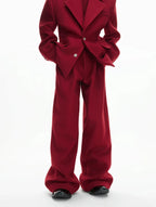 【26s Feb.】Layered Silhouette Tailored Suit Set