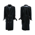 【25s Nov.】Heavy Deconstructed Crocodile Leather Coat