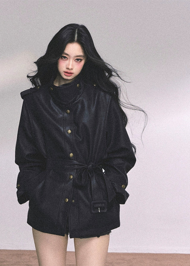 Time Difference Luxe PU Jacket