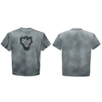 Hand-Painted Gradient Shoulder Tee