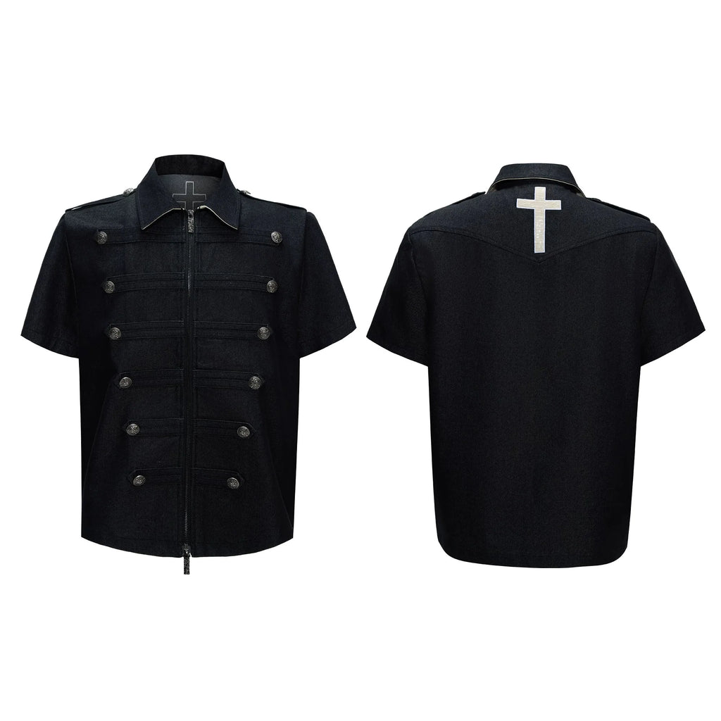 【26s Apr.】Napoleonic Double-Breasted Tee & Cross Pants