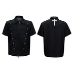【26s Apr.】Napoleonic Double-Breasted Tee & Cross Pants