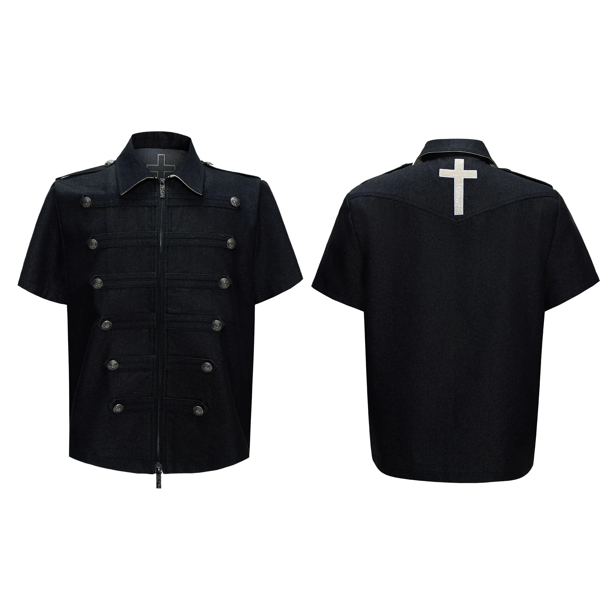 【26s Apr.】Napoleonic Double-Breasted Tee & Cross Pants
