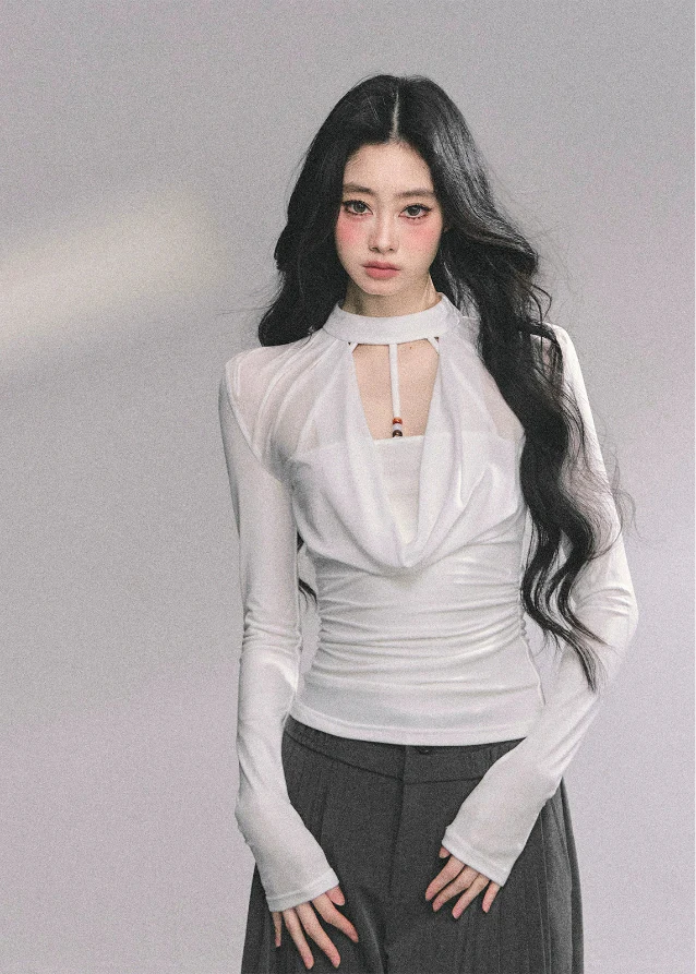 Midnight Drape Allure Top