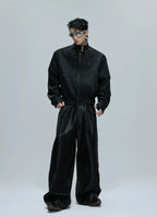 【25s Oct.】Python Textured Leather Fashion Jacket