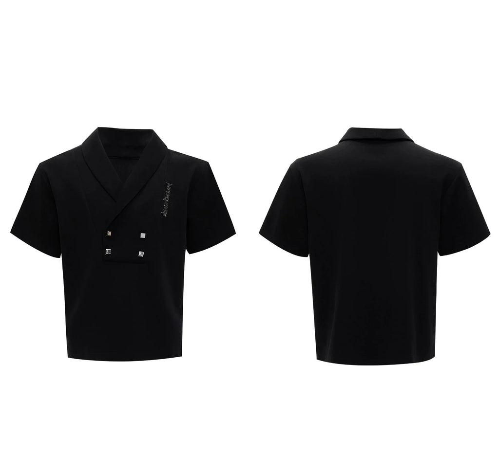 【25s Jun.】V-neck Padded Sportswear Set with Elegant Pleats