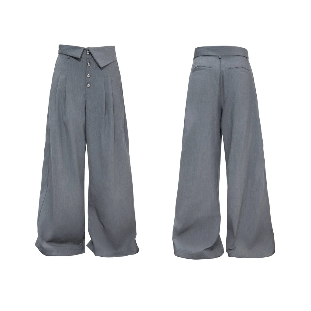 【26s Apr.】Silver Detail Double-Breasted Tailored Suit Set