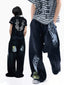 Double Waist Leopard Panel Sweatpants