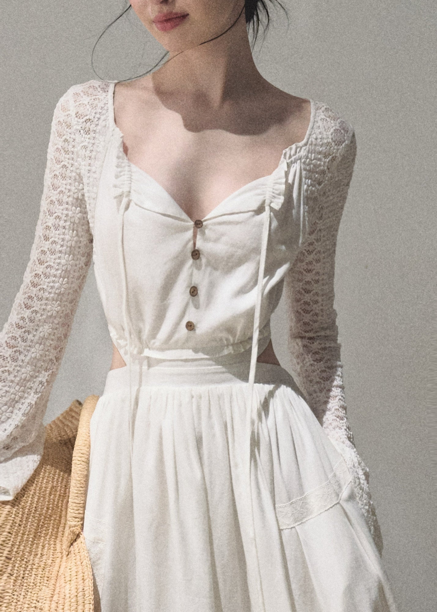 Thirteen Days in France Cut-Out Resort Dress