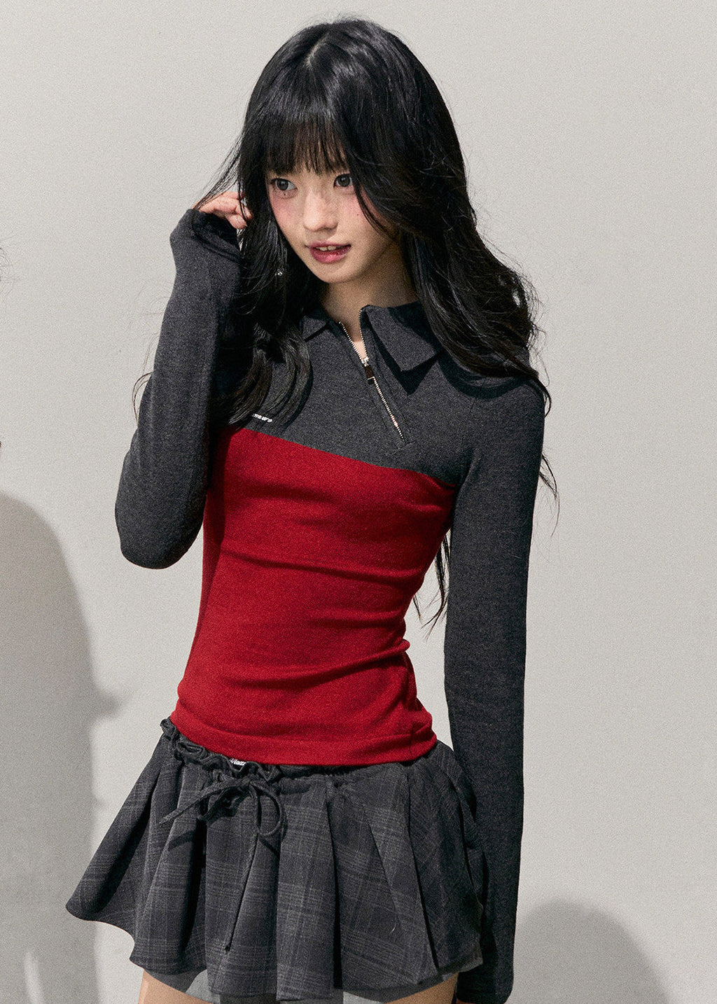 Undercurrent Knit Polo Top