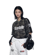 Camo Panel Jersey Street Tee