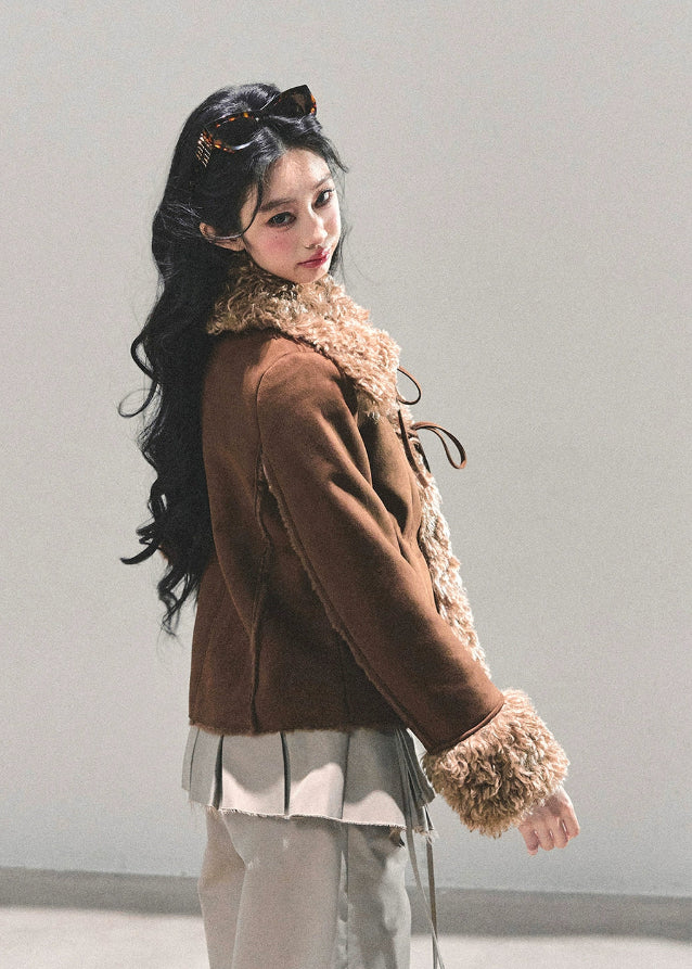 Winter Melt French Fur Jacket