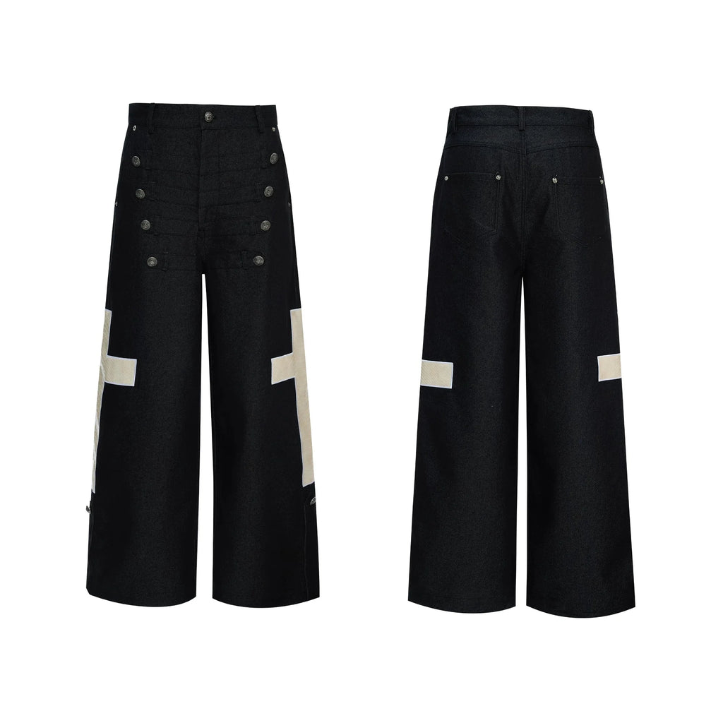 【26s Apr.】Napoleonic Double-Breasted Tee & Cross Pants