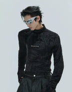 【25s Nov.】Deconstructed Faux Mink Turtleneck Bottoming Shirt