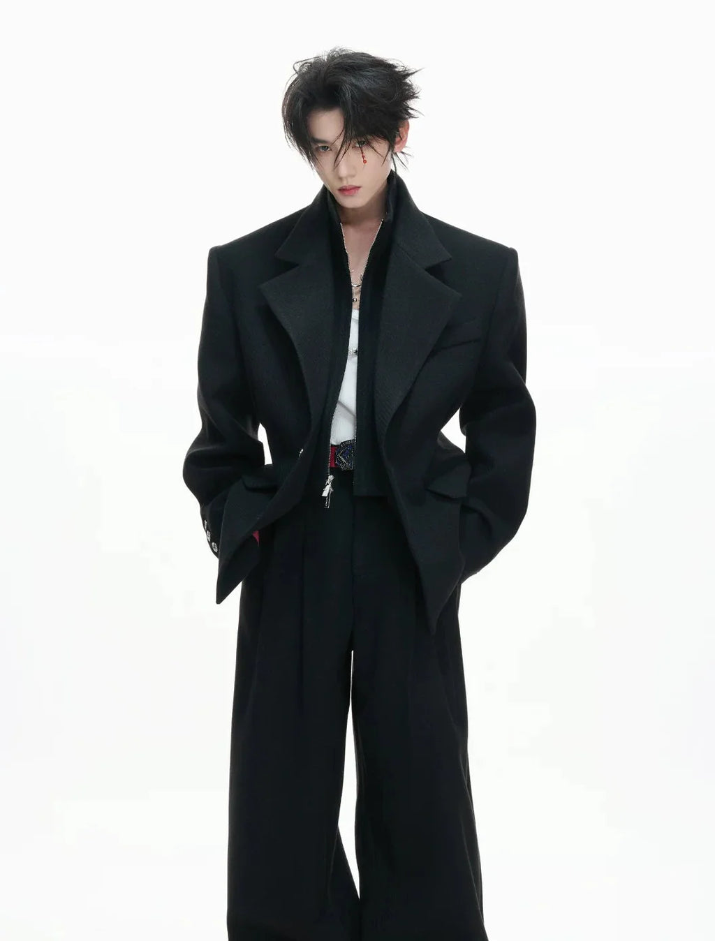 【26s Feb.】Layered Silhouette Tailored Suit Set