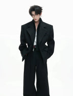 【26s Feb.】Layered Silhouette Tailored Suit Set