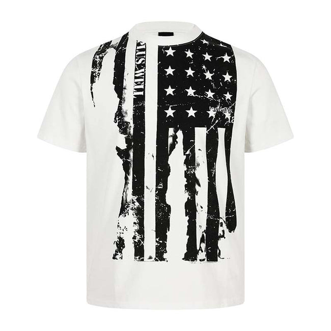 Vintage Flag Star Graphic Tee Hover Image