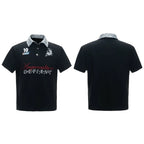 Contrast Sequin Polo Tee
