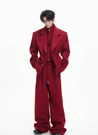 【26s Feb.】Layered Silhouette Tailored Suit Set