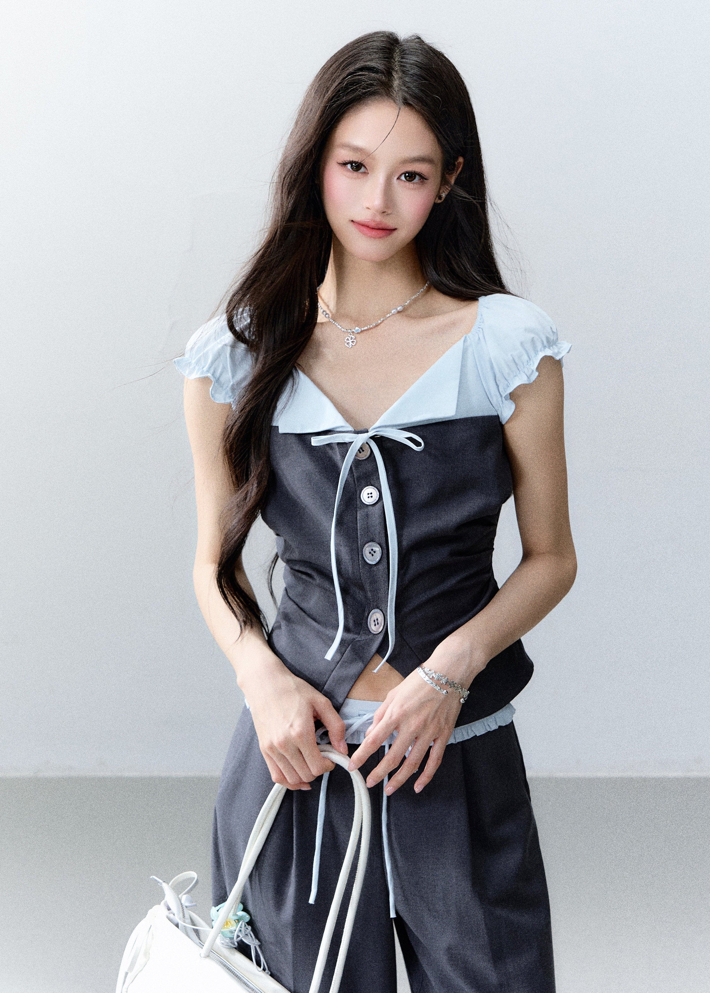 Cool Girl Colorblock Top & Pants Set