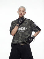 Camo Panel Jersey Street Tee