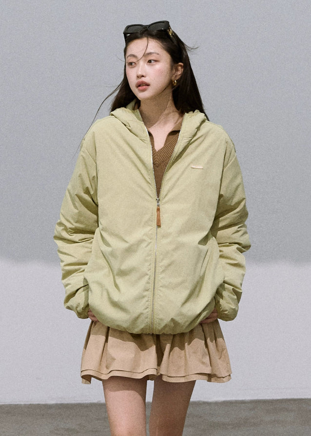 Lightweight Hooded Down Jacket