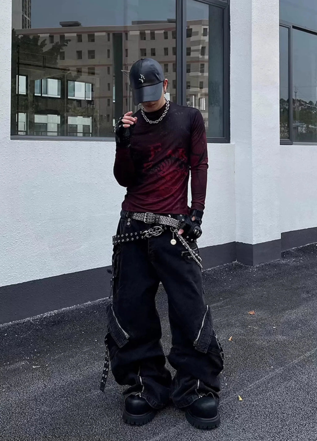 【25s May.】Turtleneck Mesh Bottoming Shirt