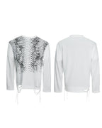 【26s Feb.】Gradient Snake Print Long Sleeve Tee