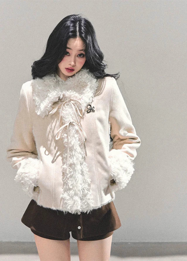 Winter Melt French Fur Jacket
