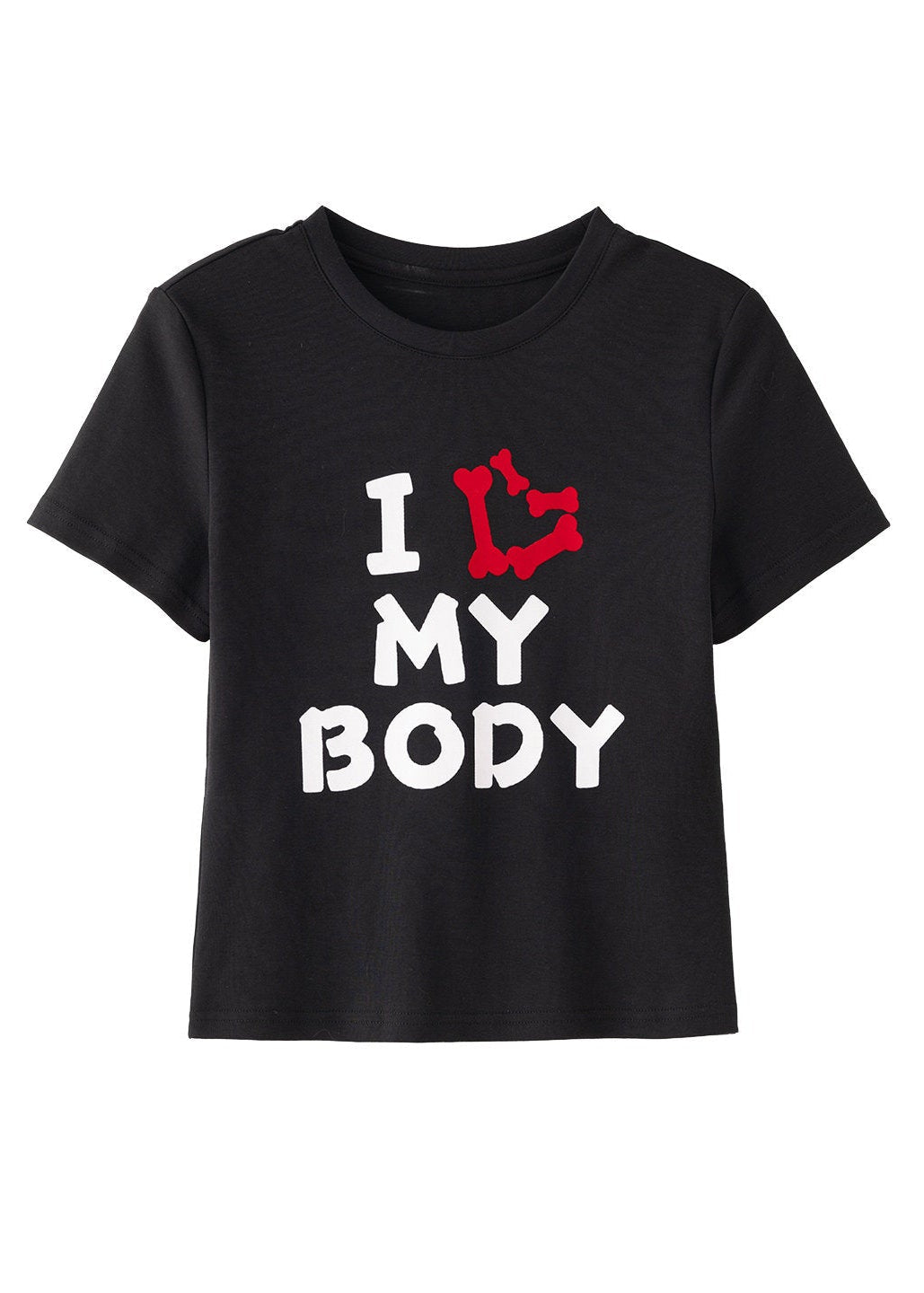 I Love My Body Cropped Tee